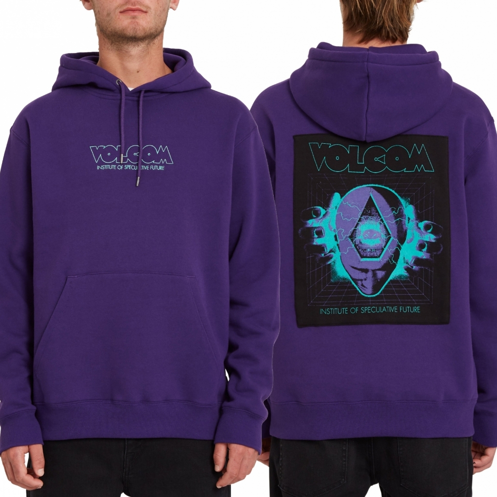 Volcom Featured Artist Max Loeffler Purple Size Small